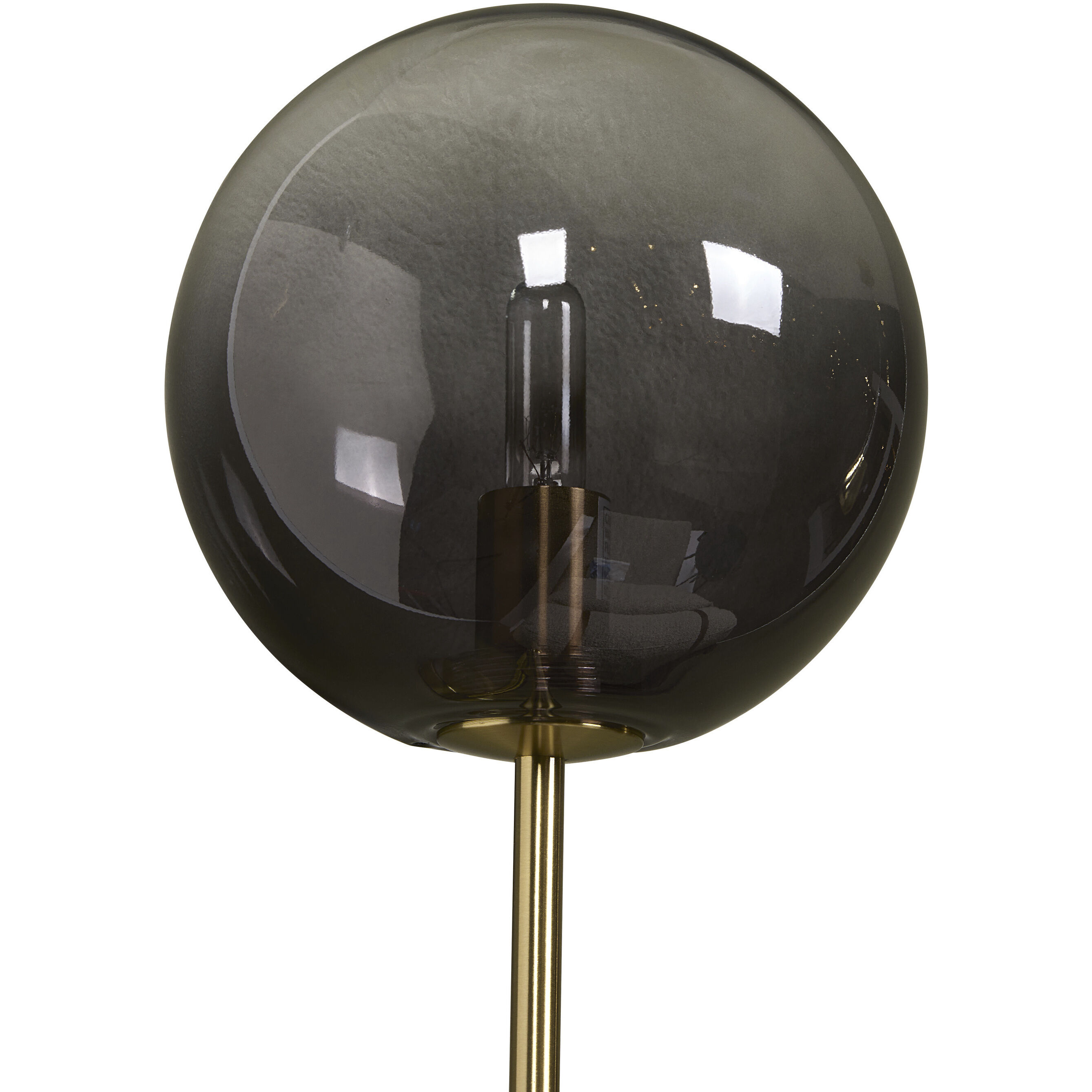 Izora LED 7 inch Brass / Smoke Grey Ombre Sconce Wall Light